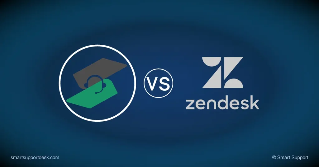 Smart Support vs Zendesk comparison – WordPress help desk plugin vs enterprise SaaS support software